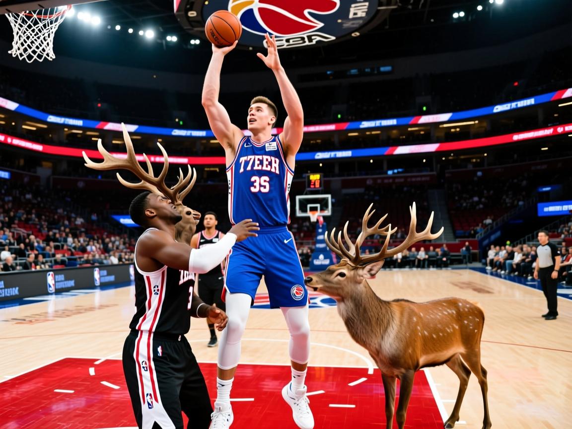 雄鹿力克76人，字母哥砍下35分