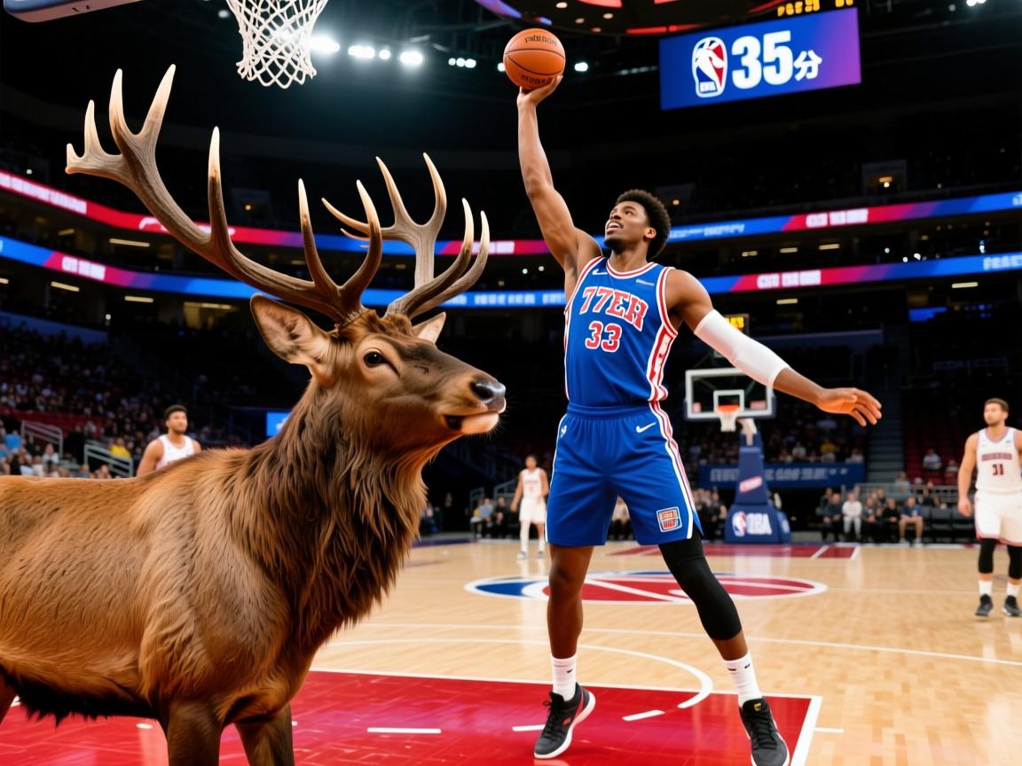 雄鹿力克76人,字母哥砍下35分 第2张